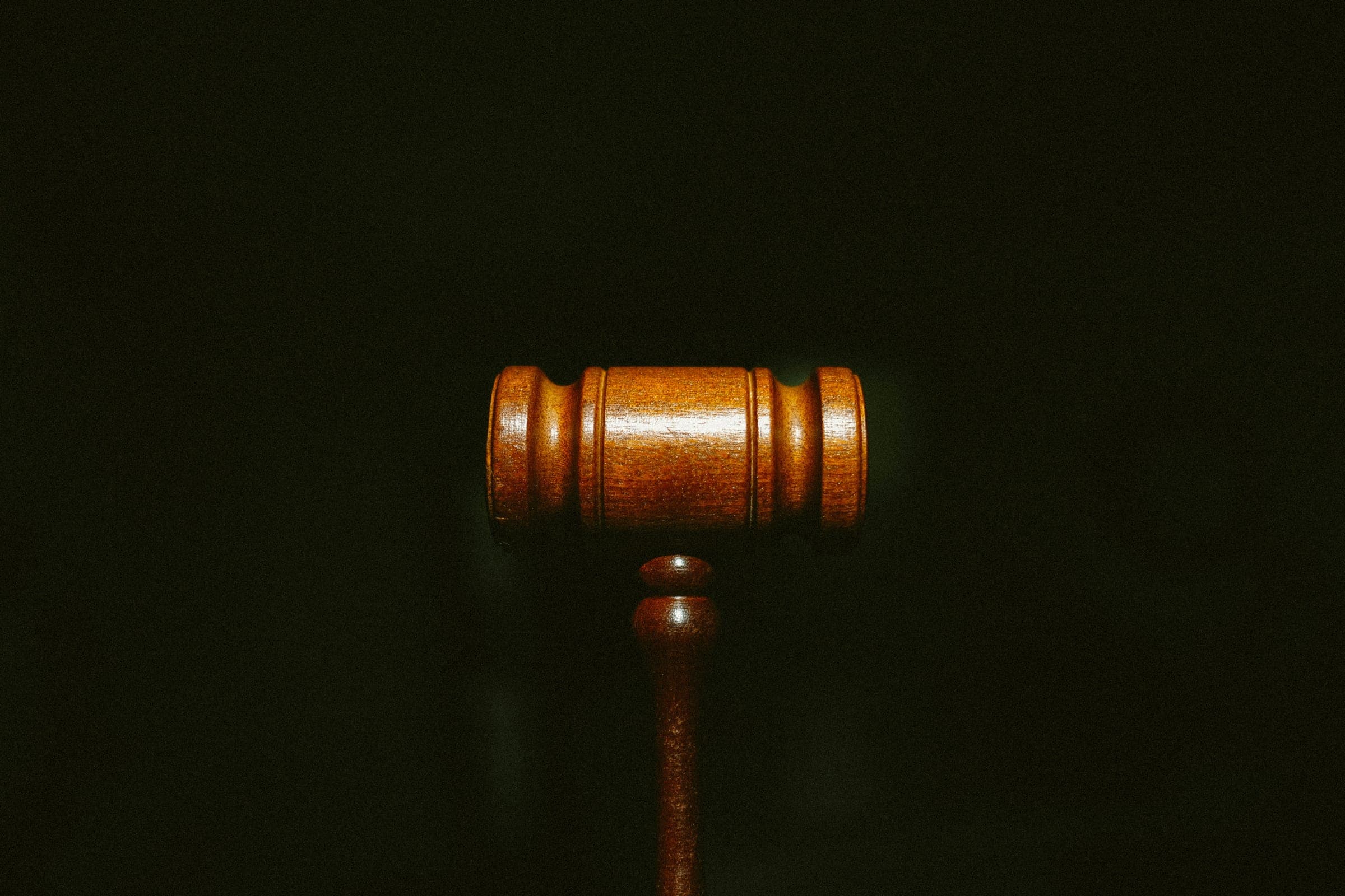 A judge's gavel